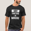 Recherche de maori tshirts Langue