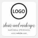 Recherche de logo monogramme autocollants Monogramme professionnel élégant