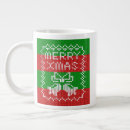Recherche de pull tasses Xmas