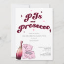 Recherche de pj invitations Pjs et prosecco