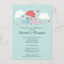 Recherche de parapluie 11x16 invitations Mignon