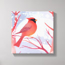 Recherche de cardinal rouge toiles Oiseau