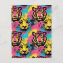 Recherche de tiger cartes postales Sauvage