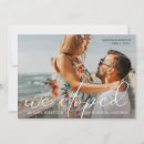 Recherche de elopement invitations Typographie