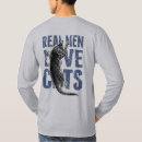 Recherche de minous tshirts Vrais chats d'amour d'hommes