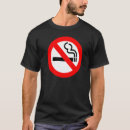 Recherche de non fumeurs tshirts Avertissement