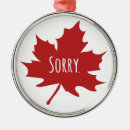 Recherche de drapeau canadien ornements Rouge