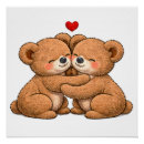 Recherche de nounours posters Cœur