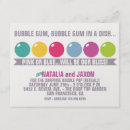 Recherche de bubble gum invitations Fille