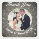 Recherche de noces autocollants Merci