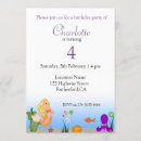 Recherche de animaux de mer invitations Illustration