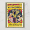 Recherche de houdini cartes postales Magicien