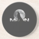 Recherche de lune loup de dessous de verres Nuit