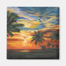 Recherche de palmiers tropicaux magnets Saisonnier