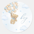 Recherche de teddy bear baby shower autocollants C'est un garçon