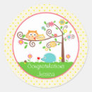 Recherche de arbre heureux autocollants Chouette