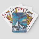 Recherche de baleines jeux de cartes Eau