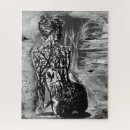 Recherche de black and white puzzles Watercolor