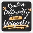 Recherche de dyslexie autocollants Sensibilisation