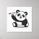 Recherche de bambou impressions sur toile Ours