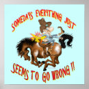 Recherche de cheval drôle posters Dessin animé