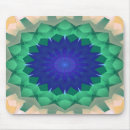 Recherche de fleurs géométriques tapis souris Violet