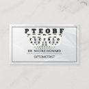 Recherche de prescriptions cartes visite Optométriste