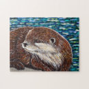 Recherche de otter puzzles Loutre mignonne