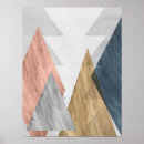 Recherche de géométrique abstrait posters Aquarelle