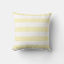 Recherche de rayures jaunes coussins Blanc