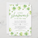 Recherche de irish baby shower invitations Moderne