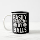 Recherche de balle de golf tasses Golfeur drôle