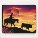 Recherche de cowboys tapis souris Cheval de cowboy