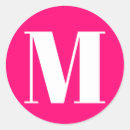 Recherche de pink monogram s autocollants Initiale