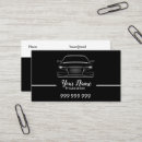 Recherche de chauffeurs cartes visite Élégant
