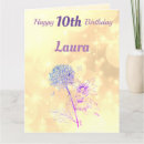 Recherche de 10ème anniversaire cartes Filles
