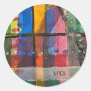 Recherche de peinture abstraite colorée autocollants Dessin
