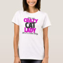 Recherche de dame folle de chat tshirts Fou