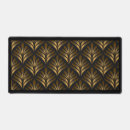 Recherche de conception luxe tapis souris Doré