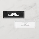 Recherche de moustache cartes visite Masculin