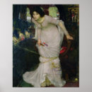 Recherche de la dame du shalott Victorien