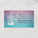 Recherche de cage à oiseaux cartes visite Vintage