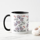Recherche de motif de bicyclette tasses Cycliste