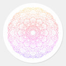 Recherche de motifs de mandala autocollants Conception