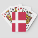 Recherche de le danemark jeux de cartes Drapeau