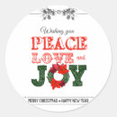 Recherche de peace love and autocollants Pour tous