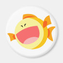 Recherche de poissons magnets Orange