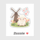Recherche de moulin autocollants Tulipes