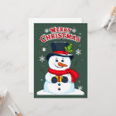 Recherche de joyeux noël invitations Bonhomme de neige