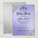 Recherche de diamond baby shower invitations Princesse